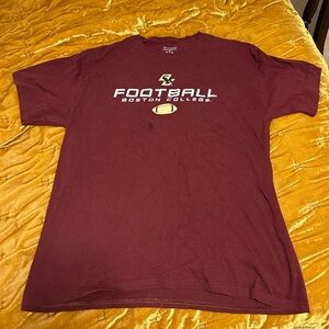 Boston College Football Maroon Tee Shirt